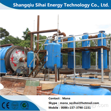 New Condition Waste Tire Oil Pyrolysis Plant